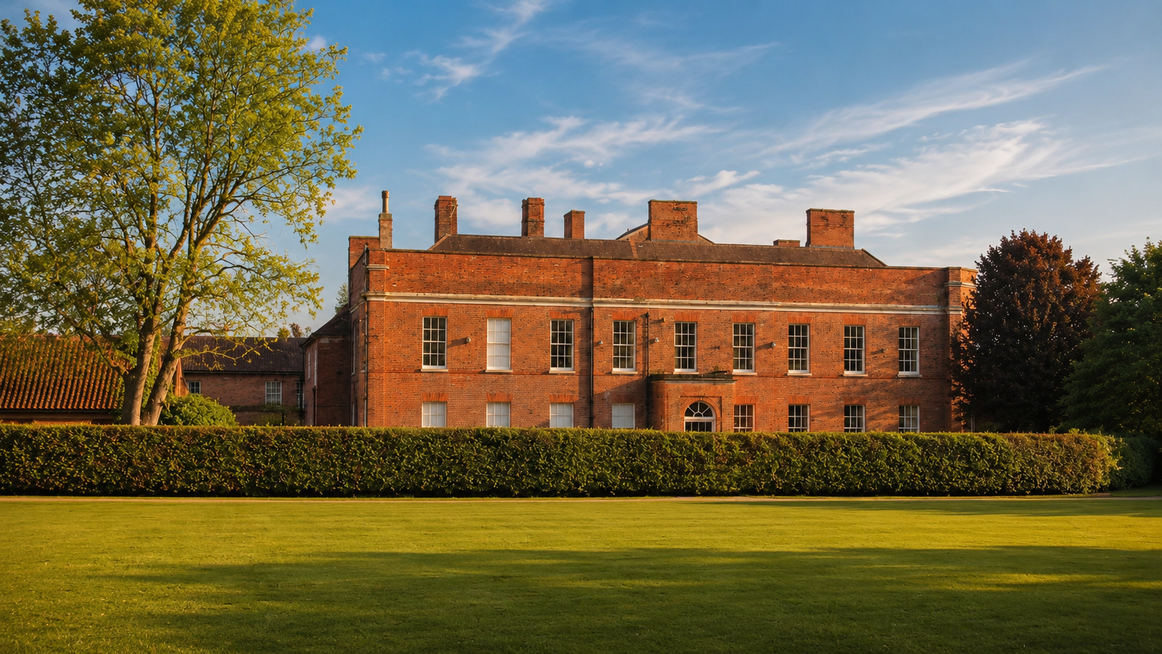 Front exterior of West Retford Hall