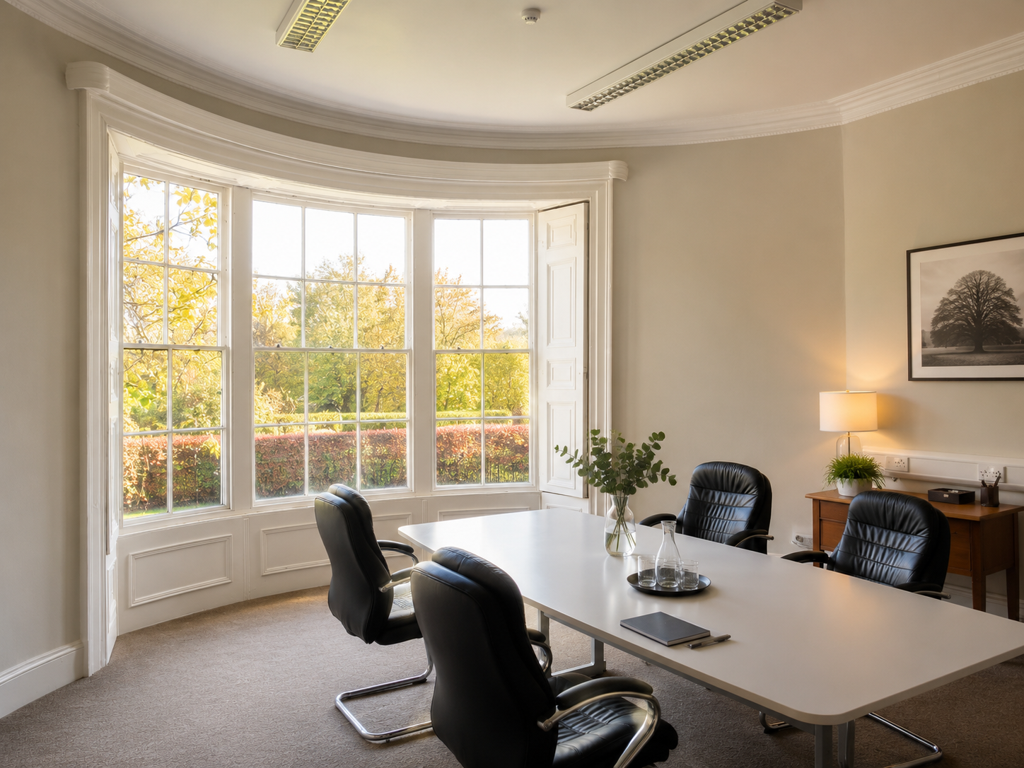 Private room at West Retford Hall
